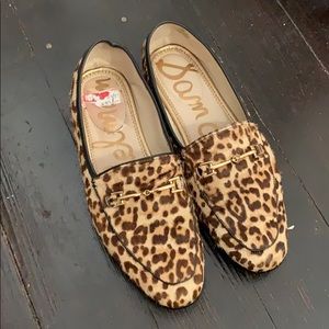 Sam Edelman leopard loafers